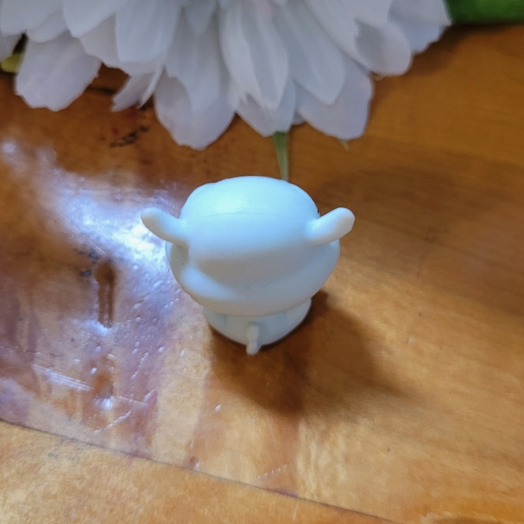 Littlest Pet Shop LPS #1-148 Hippo Blue Mini Carlie Hippocampo Brown Eyes - Picture 6 of 9